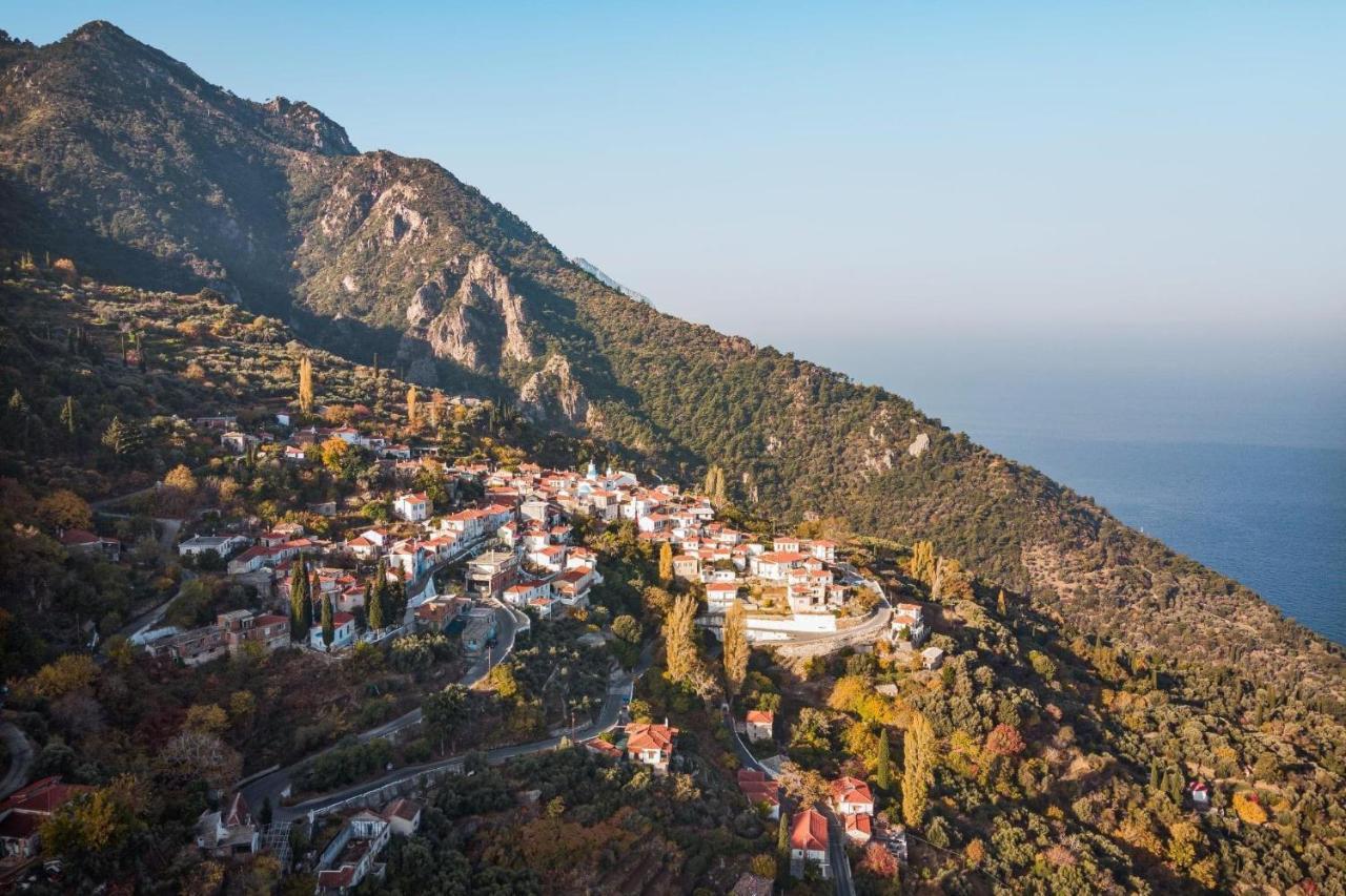 Вілла Άκρη Του Κόσμου Ampelos  Екстер'єр фото